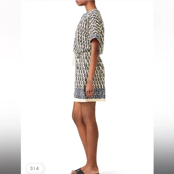 Tory Burch Guru Border Amara Coverup Dress - Picture 3 of 9